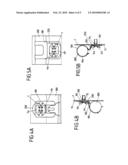 Attachment arrangement and a tool for locking an attachment arrangement diagram and image