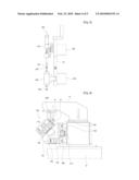 MASS PRODUCTION TYPE POSSIBLE AUTOMATIC RHINESTONE ADHESION APPARATUS diagram and image