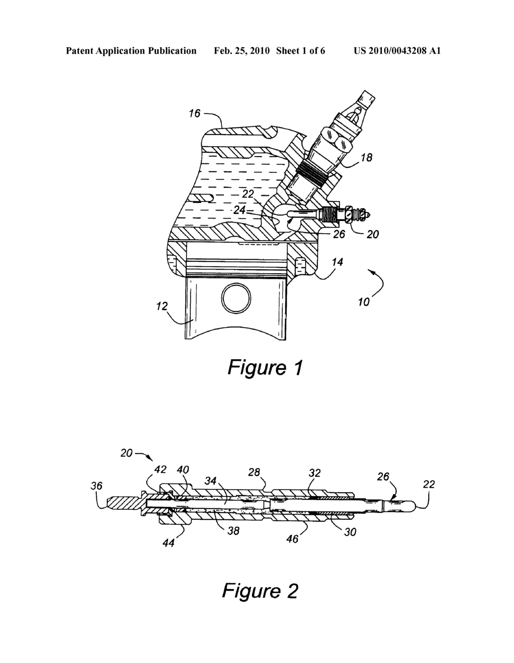 METHOD FOR FORMING LAYERED HEATING ELEMENT FOR GLOW PLUG - diagram, schematic, and image 02