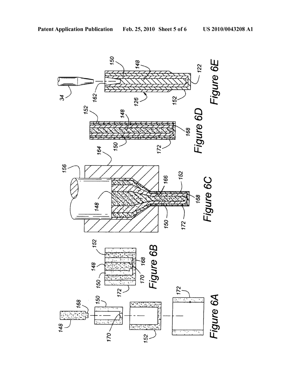 METHOD FOR FORMING LAYERED HEATING ELEMENT FOR GLOW PLUG - diagram, schematic, and image 06