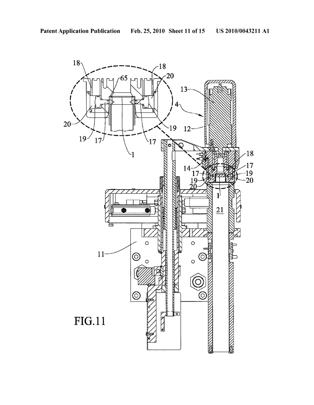 APPARATUS FOR REMOVING CAPS FROM TUBULAR CONTAINERS - diagram, schematic, and image 12