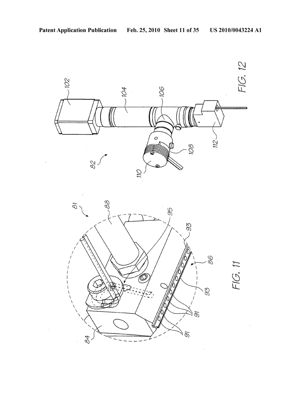 METHOD OF ATTACHING INTEGRATED CIRCUITS TO A CARRIER - diagram, schematic, and image 12