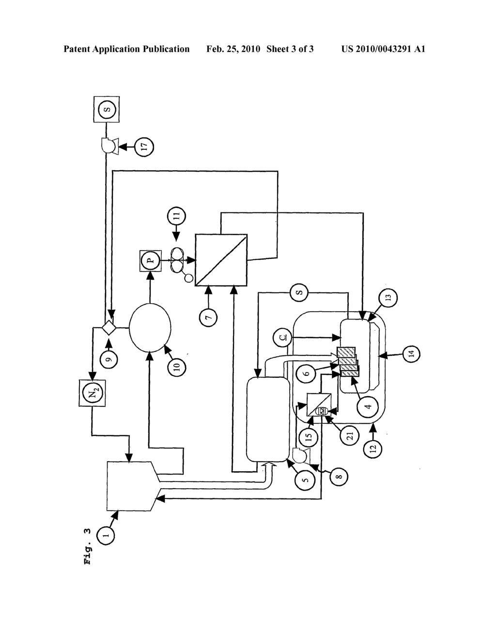 PROCESS AND EQUIPMENT FOR PRODUCING SYNTHESIS GAS FROM BIOMASS - diagram, schematic, and image 04