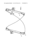 ADJUSTABLE GLASS CLAMP FOR CABLE DRIVE WINDOW REGULATORS diagram and image
