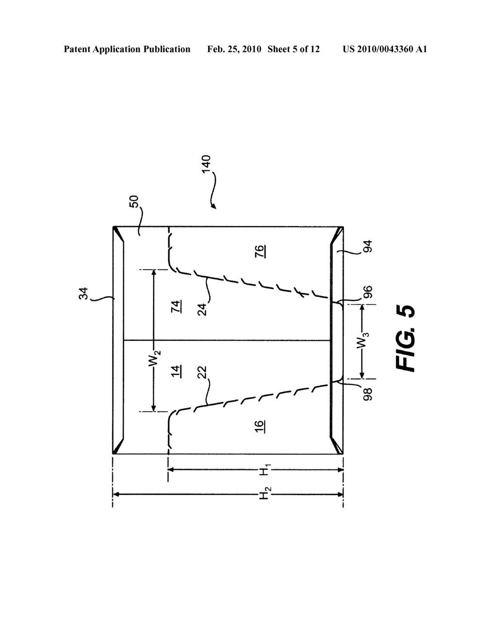 Carton With Opening Feature And Blank - diagram, schematic, and image 06