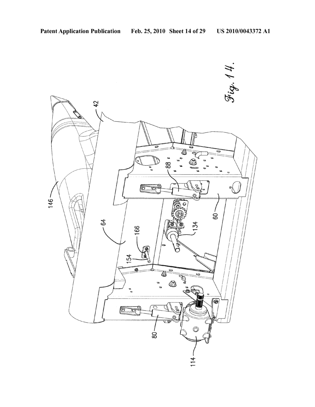 SPRING FLOTATION FOR CENTER DECK OF DRAPER HEADER - diagram, schematic, and image 15