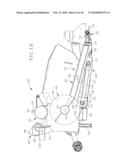 Combine Harvester Draper Header Having Flexible Cutterbar diagram and image