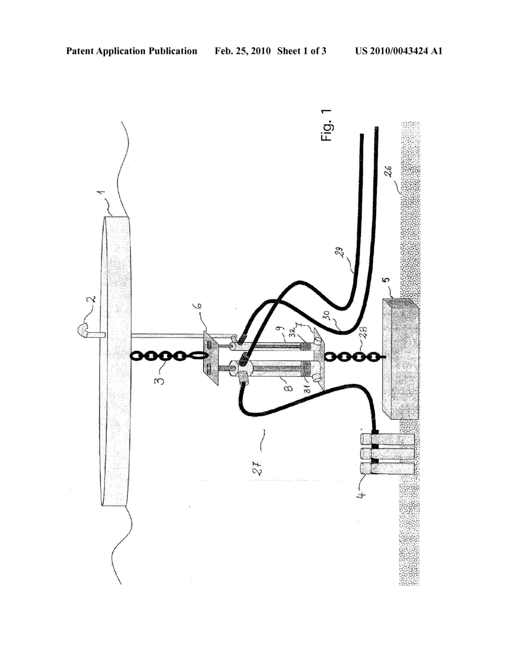 SYSTEM FOR GENERATING ELECTRICAL POWER AND POTABLE WATER FROM SEA WAVES - diagram, schematic, and image 02