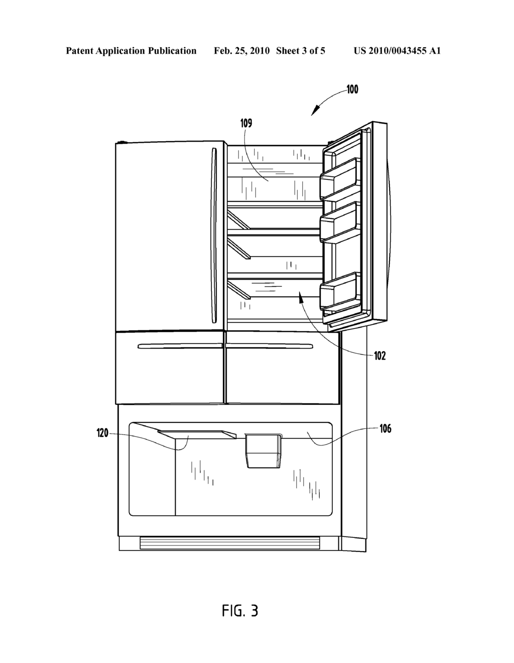 SECONDARY FLUID INFRASTRUCTURE WITHIN A REFRIGERATOR AND METHOD THEREOF - diagram, schematic, and image 04