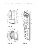 WATER SPILLAGE MANAGEMENT FOR IN THE DOOR ICE MAKER diagram and image