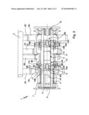 DEVICE FOR ACTUATING A GEARWHEEL, WHICH IS DESIGNED AS A LOOSE WHEEL, OF A TRANSMISSION DEVICE diagram and image