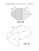 Pet bed overlay having burrow feature diagram and image