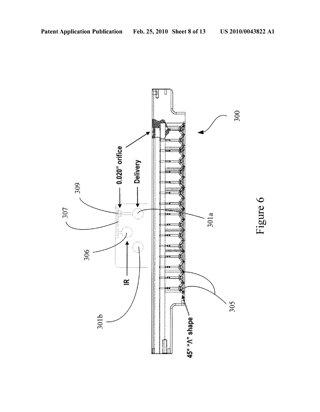 REMOVING BUBBLES FROM A FLUID FLOWING DOWN THROUGH A PLENUM - diagram, schematic, and image 09