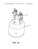 Cross Purge Valve and Container Assembly diagram and image