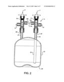 Cross Purge Valve and Container Assembly diagram and image