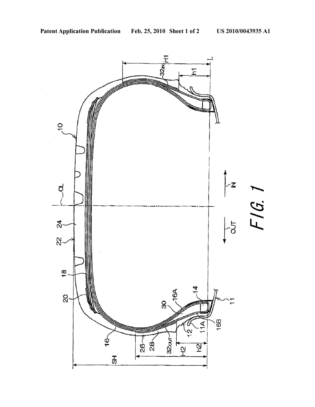 PNEUMATIC TIRE - diagram, schematic, and image 02