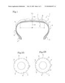 LOW-NOISE PNEUMATIC TIRE diagram and image