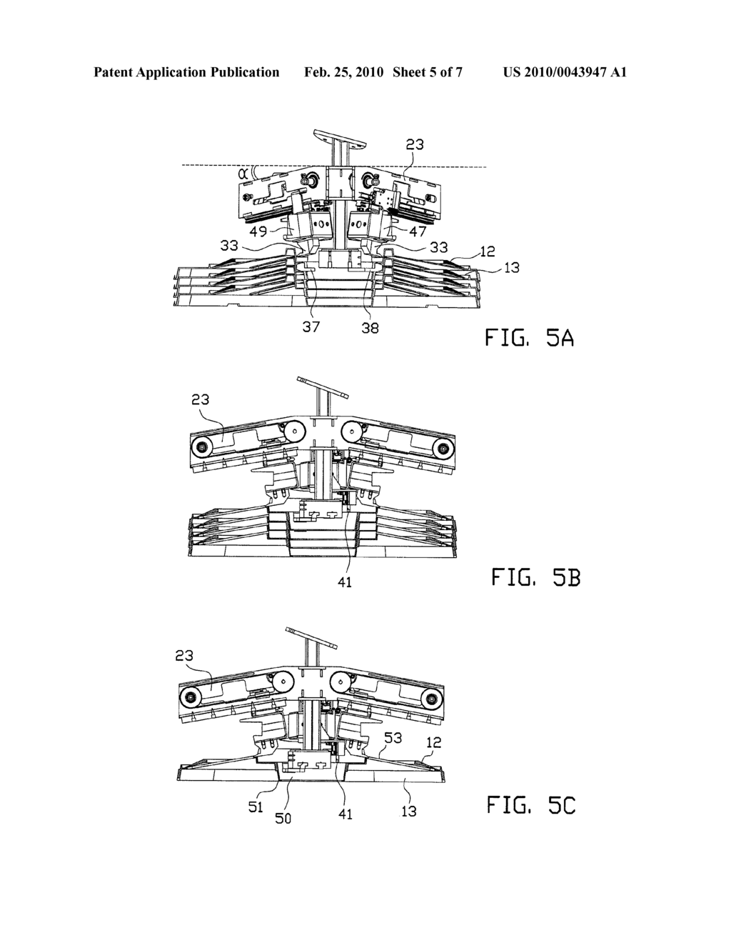 METHOD FOR TRANSFERRING AND PLACING BEADS FOR TYRES, DEVICE FOR CARRYING OUT SUCH A METHOD AND SPACER TO BE USED IN SUCH A METHOD AND/OR DEVICE - diagram, schematic, and image 06