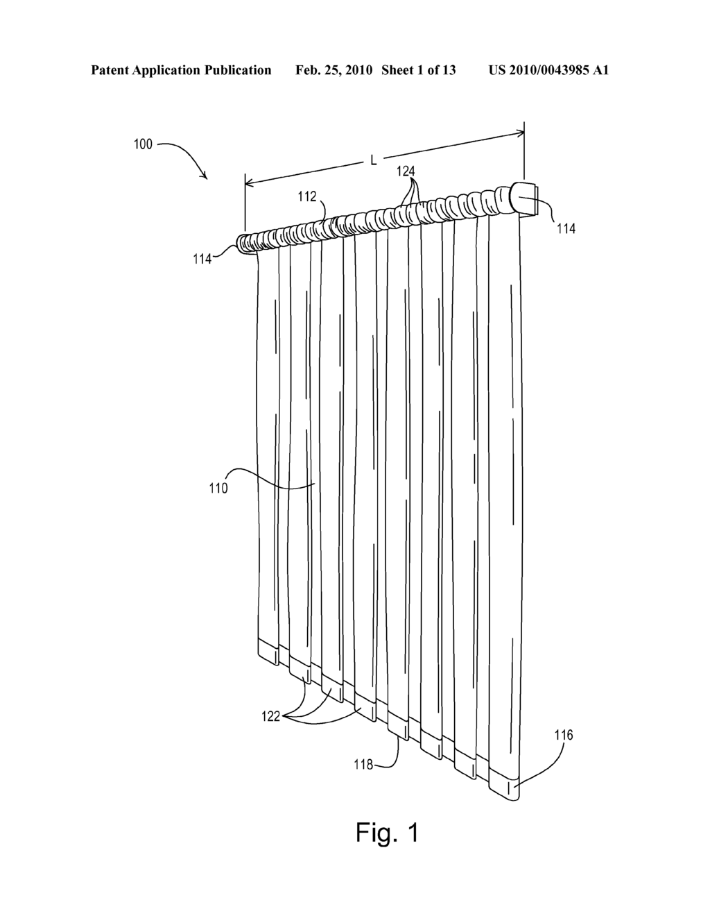 Roller Shade System Having A Pleated Shade Fabric - diagram, schematic, and image 02