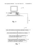 APPARATUS AND METHOD FOR DETECTION OF POSITION OF A COMPONENT IN AN EARTH FORMATION diagram and image