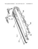 SNOWMOBILE SUSPENSION AND DRIVE TRAIN diagram and image