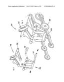 SNOWMOBILE SUSPENSION AND DRIVE TRAIN diagram and image