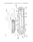 SNOWMOBILE SUSPENSION AND DRIVE TRAIN diagram and image