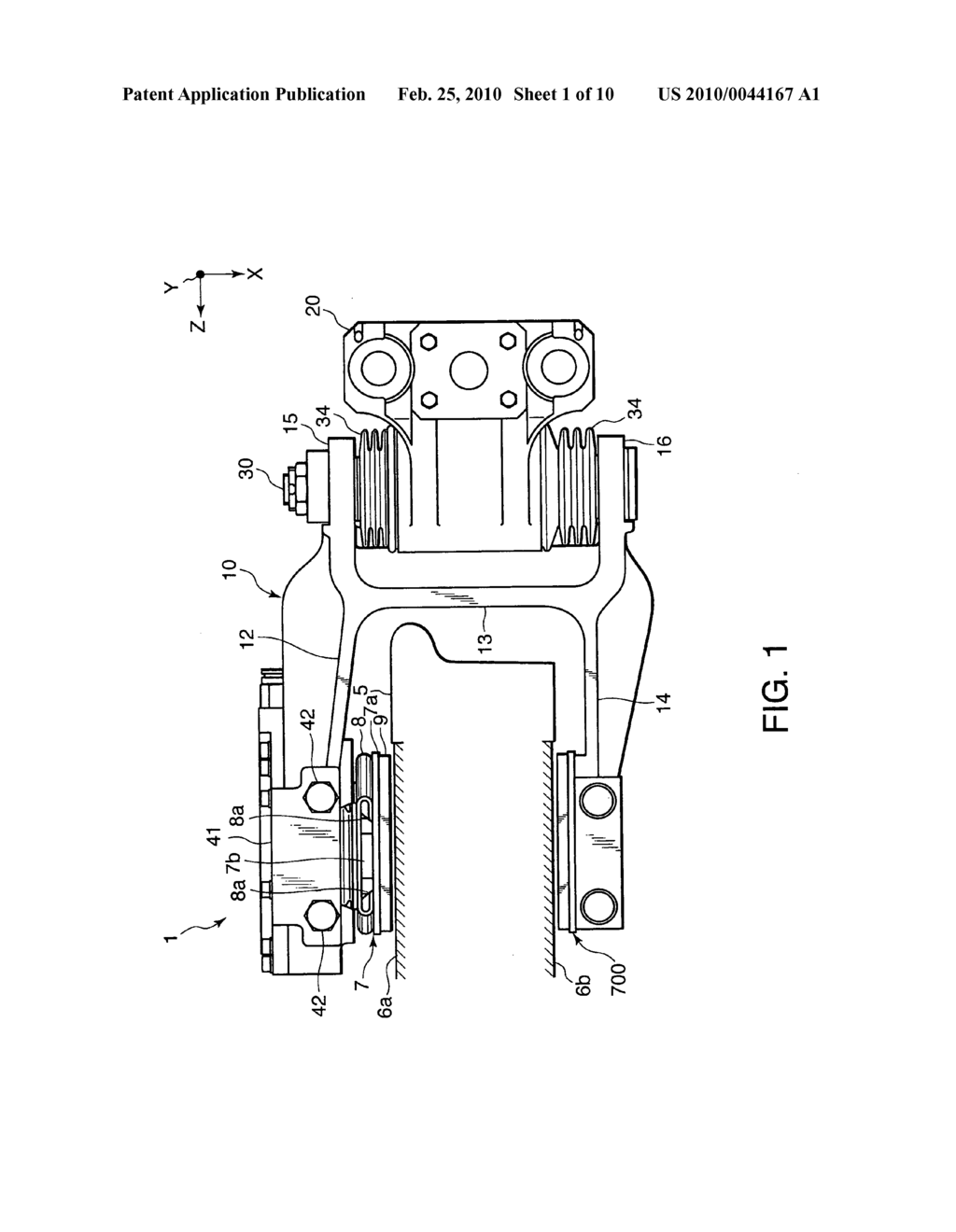 CALIPER BRAKE DEVICE FOR VEHICLE - diagram, schematic, and image 02