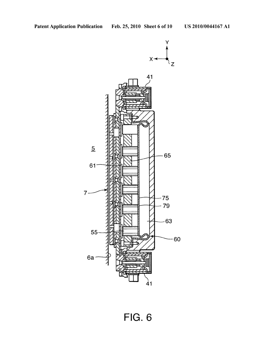 CALIPER BRAKE DEVICE FOR VEHICLE - diagram, schematic, and image 07