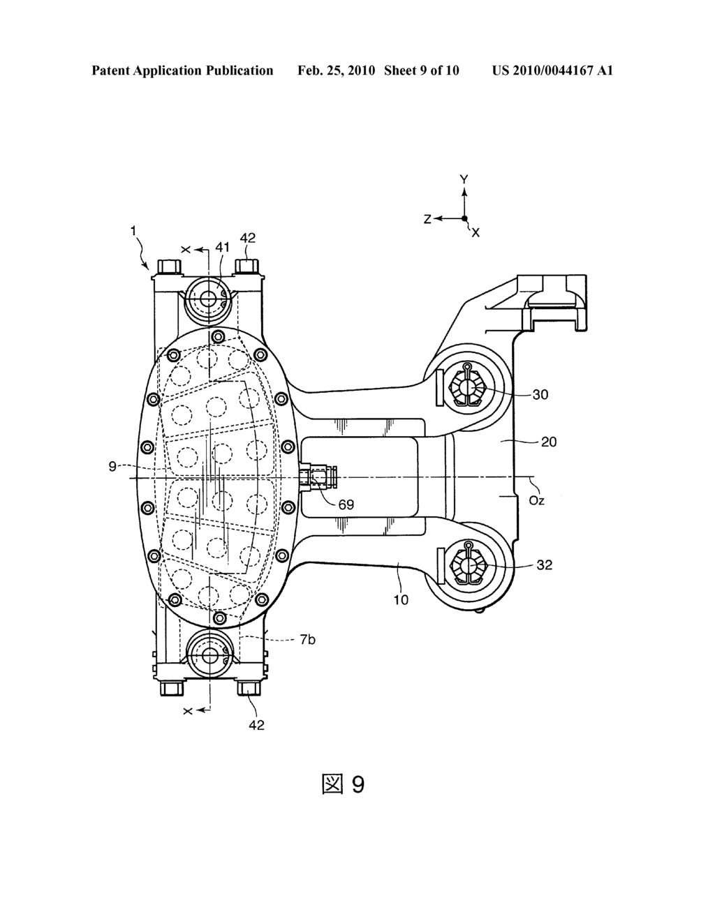 CALIPER BRAKE DEVICE FOR VEHICLE - diagram, schematic, and image 10