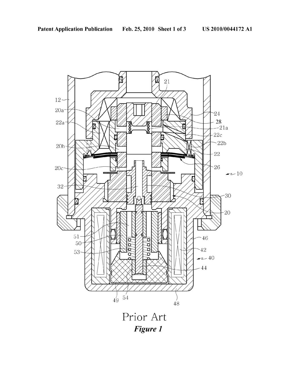 DAMPING FORCE VARIABLE VALVE OF SHOCK ABSORBER - diagram, schematic, and image 02