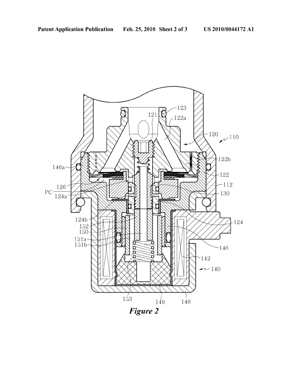 DAMPING FORCE VARIABLE VALVE OF SHOCK ABSORBER - diagram, schematic, and image 03