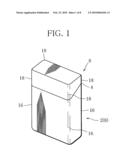 PACKAGE OF ROD-SHAPED SMOKING ARTICLES AND A BLANK THEREFOR diagram and image