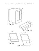 Eating utensil contaminant shield diagram and image