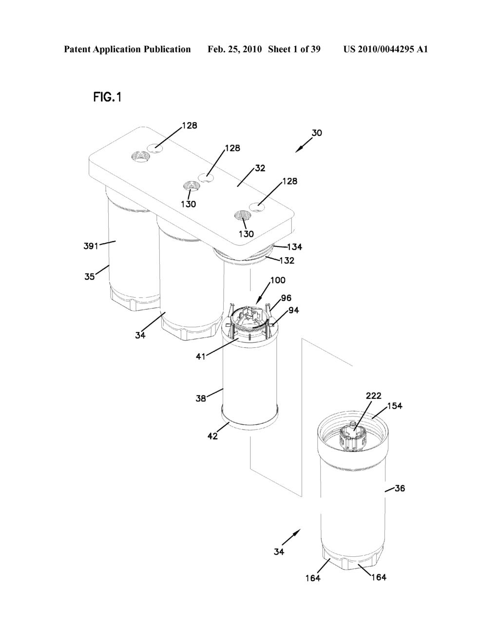 LIQUID FILTER, ASSEMBLY, SYSTEM, AND METHODS - diagram, schematic, and image 02