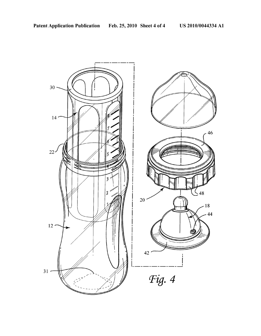 GLASS INSERT INFANT NURSING DEVICE - diagram, schematic, and image 05