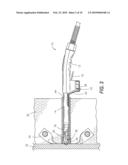 METHOD AND APPARATUS FOR INSTALLING AN INSULATION MATERIAL TO A SURFACE AND TESTING THEREOF diagram and image