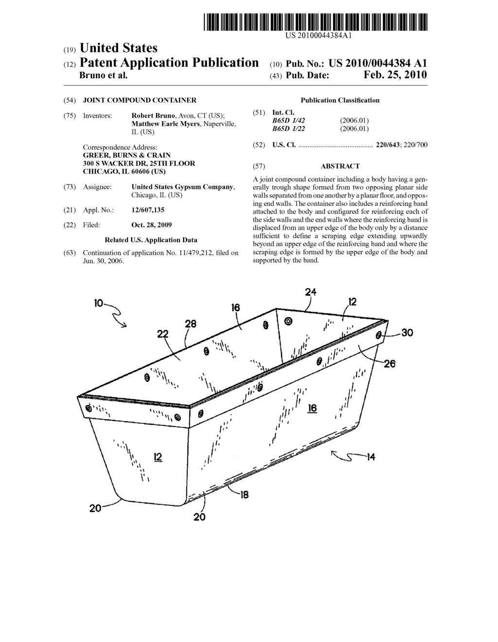 JOINT COMPOUND CONTAINER - diagram, schematic, and image 01