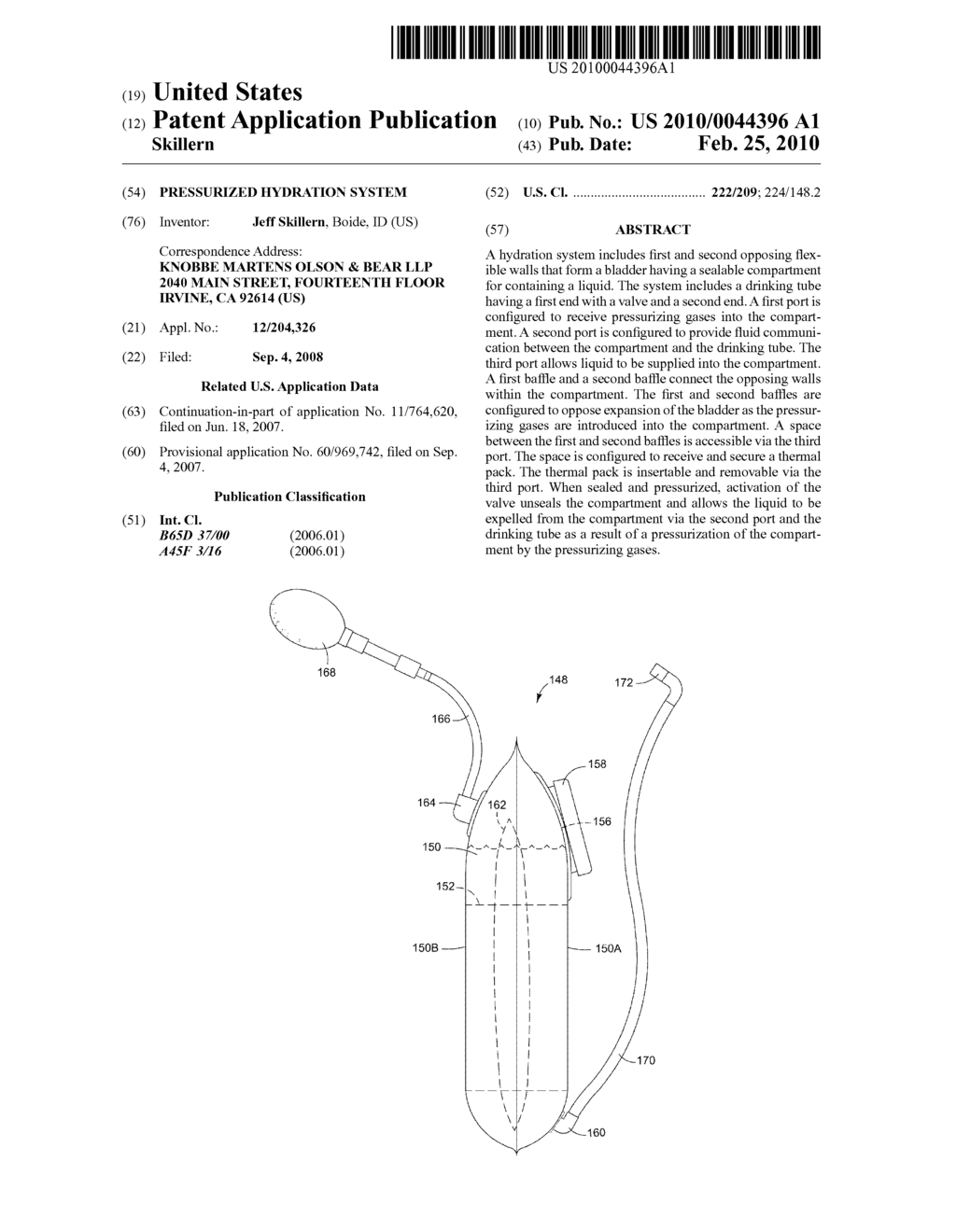 PRESSURIZED HYDRATION SYSTEM - diagram, schematic, and image 01