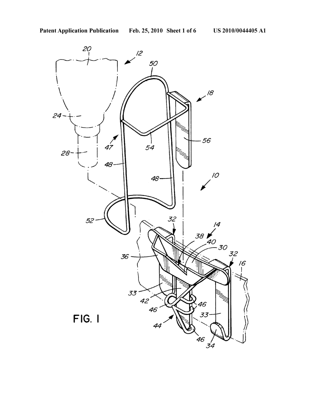 BELT MOUNTABLE HOLSTER FOR HOLDING A POWER TOOL - diagram, schematic, and image 02