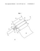 ROLLED MATERIAL APPLICATOR diagram and image