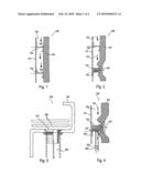 Drainage Device, Aircraft, and Method for Letting Out a Fluid that is Present Between the Exterior Skin and the Interior Lining of an Aircraft diagram and image