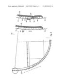 Drainage Device, Aircraft, and Method for Letting Out a Fluid that is Present Between the Exterior Skin and the Interior Lining of an Aircraft diagram and image