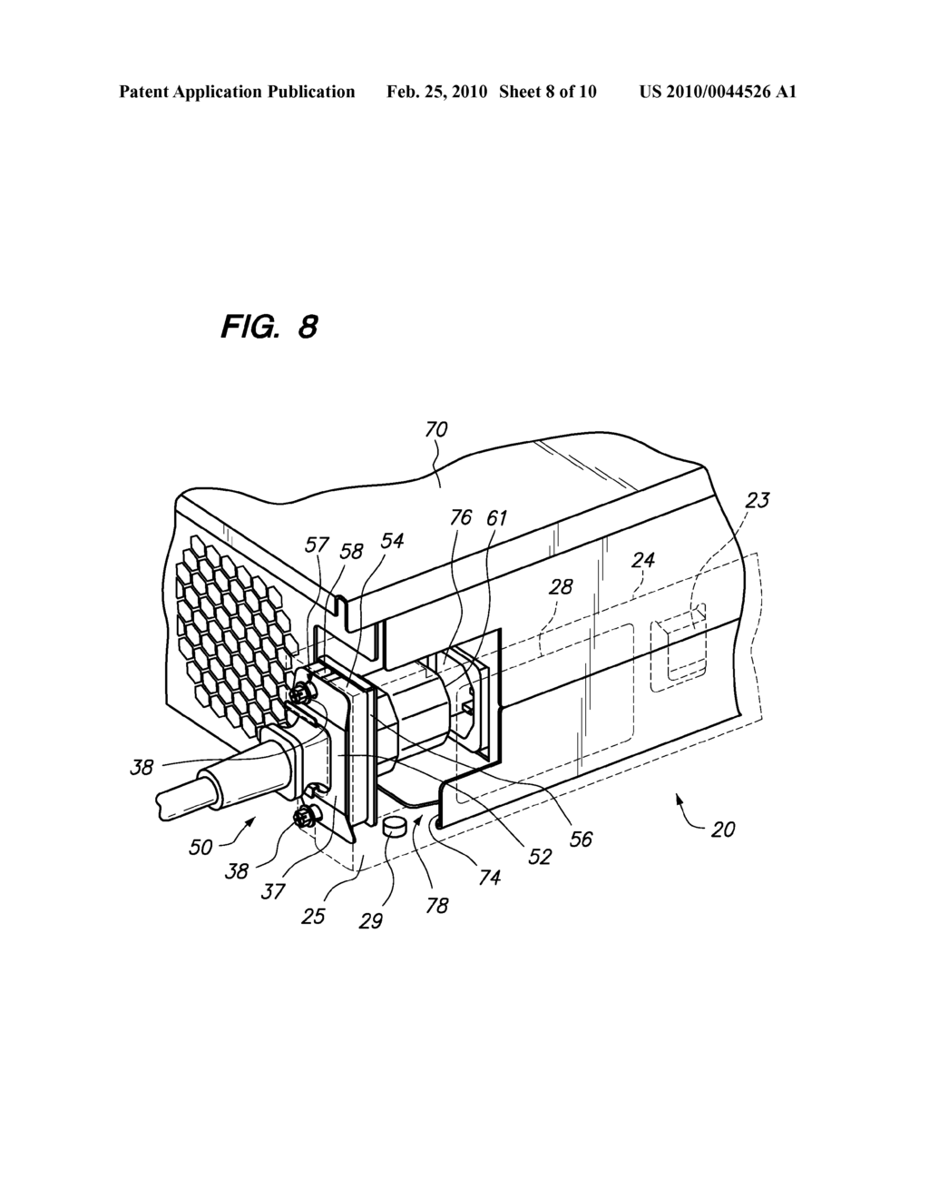 FLOATING CABLE CONNECTOR RETENTION MODULE - diagram, schematic, and image 09