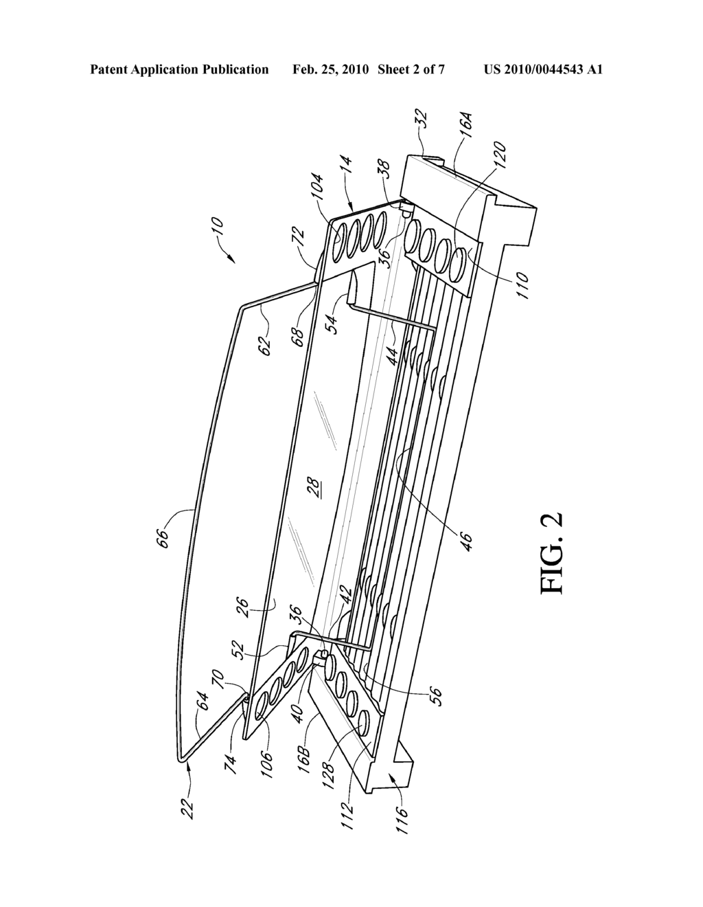 In-Line Document Holder for Computer Work Station - diagram, schematic, and image 03