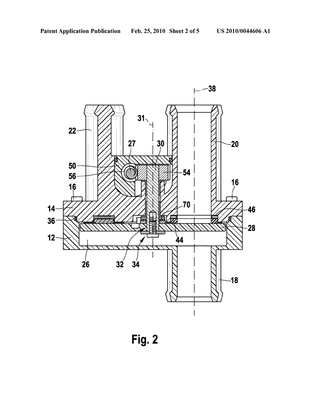 VALVE FOR CONTROLLING VOLUMETRIC FLOWS - diagram, schematic, and image 03