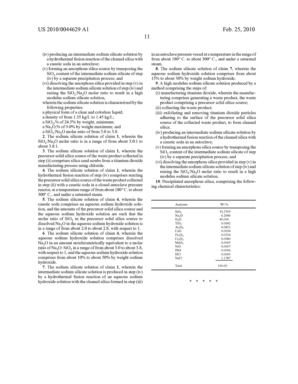 Process for hydrothermal production of sodium silicate solutions and precipitated silicas - diagram, schematic, and image 16