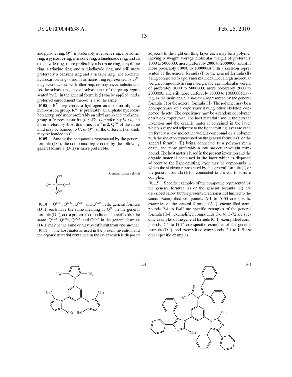 LIGHT EMITTING ELEMENT AND AZOLE COMPOUND - diagram, schematic, and image 14