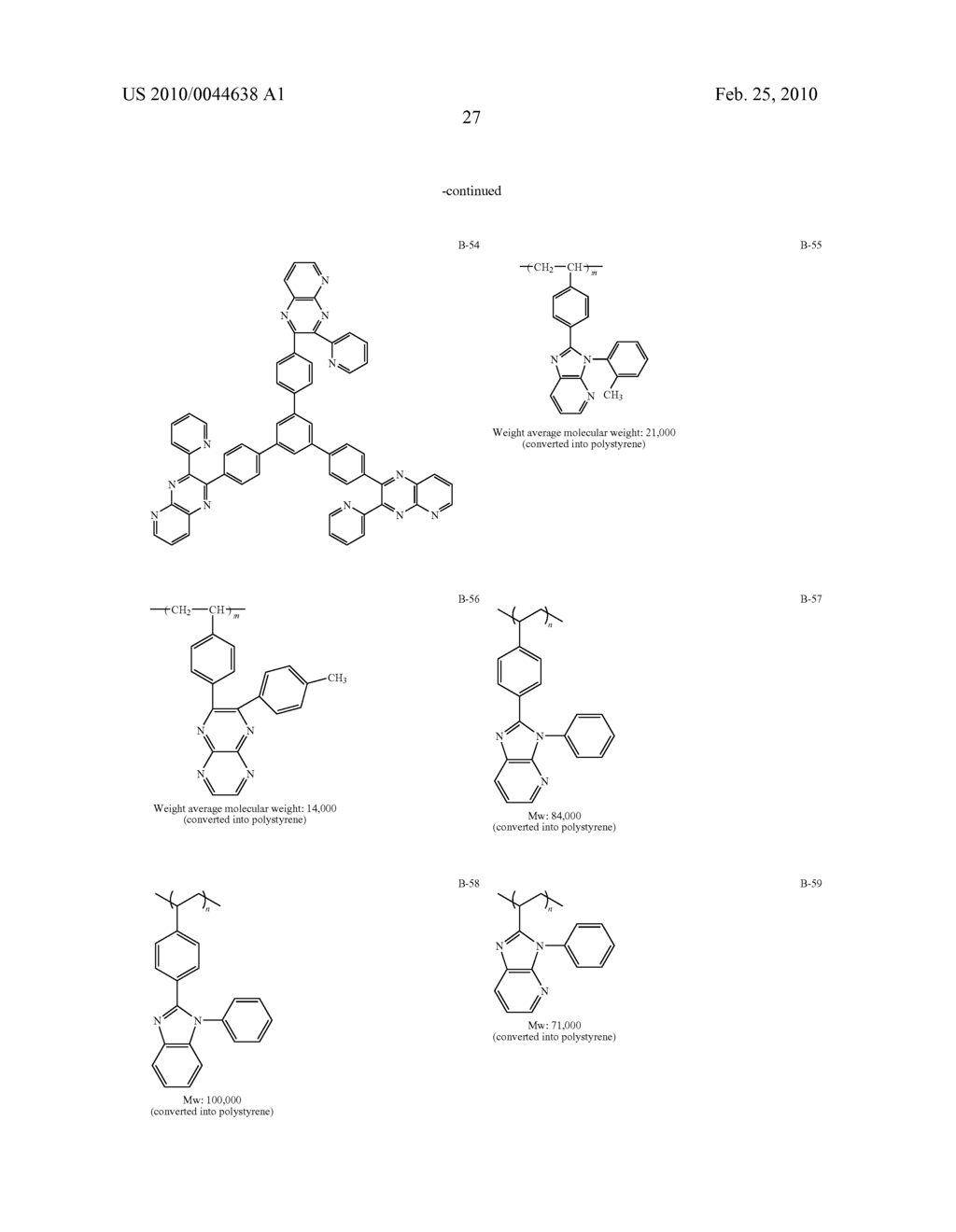 LIGHT EMITTING ELEMENT AND AZOLE COMPOUND - diagram, schematic, and image 28