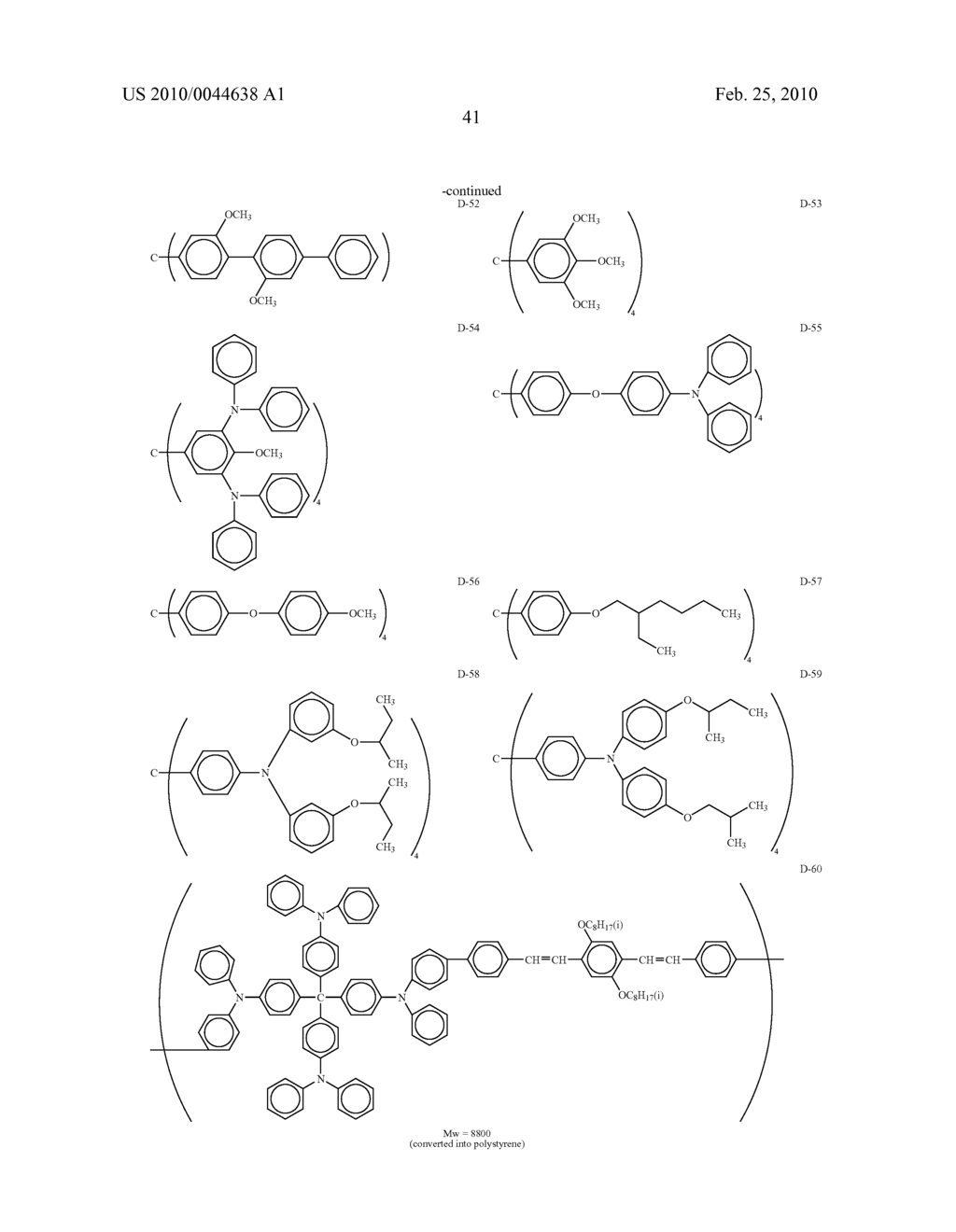 LIGHT EMITTING ELEMENT AND AZOLE COMPOUND - diagram, schematic, and image 42